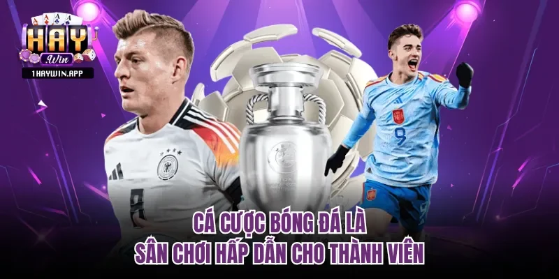 Cá cược bóng đá là sân chơi hấp dẫn cho thành viên