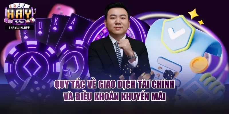 Quy định về giao dịch và sử dụng dịch vụ